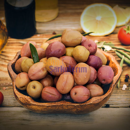 Mega Çizik Zeytin 650 Gr resmi
