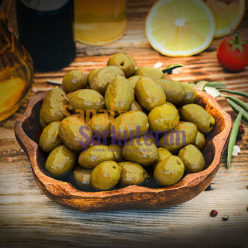 Köy Kırma Yeşil Zeytin 650 Gr resmi