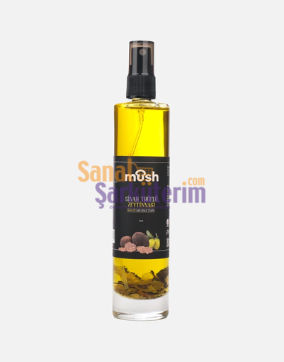 Mush Sıyah Trüflü Natürel Sızma Zeytınyagı 130Ml resmi